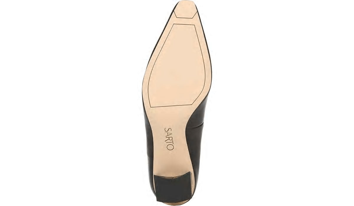 Sarto Regal Pump - Black Leather