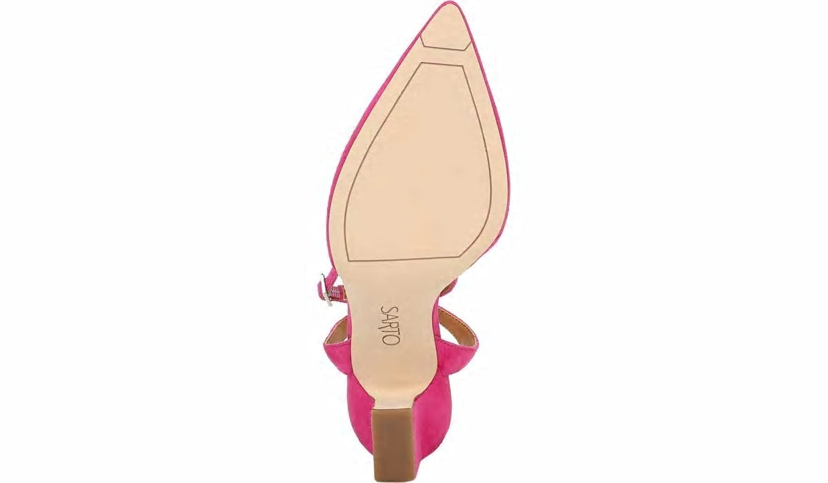 Sarto Starla Pump - Fuschia Suede