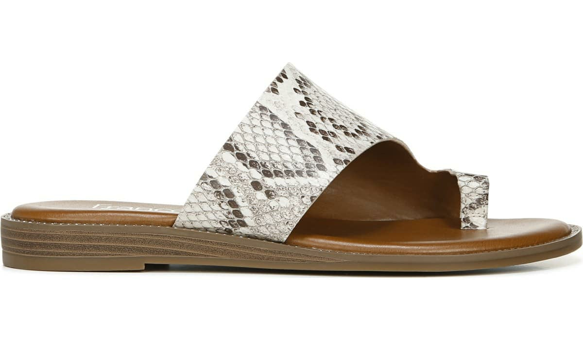 Franco Gem Sandal - Roccia Faux Leather