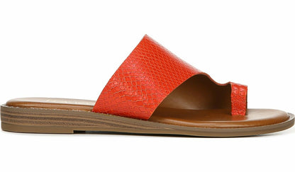 Franco Gem Sandal - Bright Orange Leather