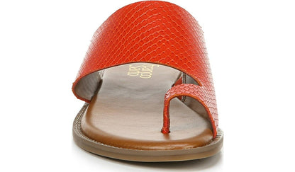 Franco Gem Sandal - Bright Orange Leather