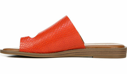 Franco Gem Sandal - Bright Orange Leather