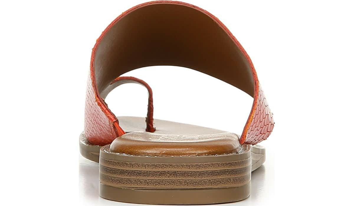 Franco Gem Sandal - Bright Orange Leather