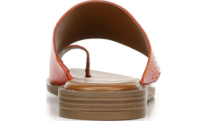 Franco Gem Sandal - Bright Orange Leather