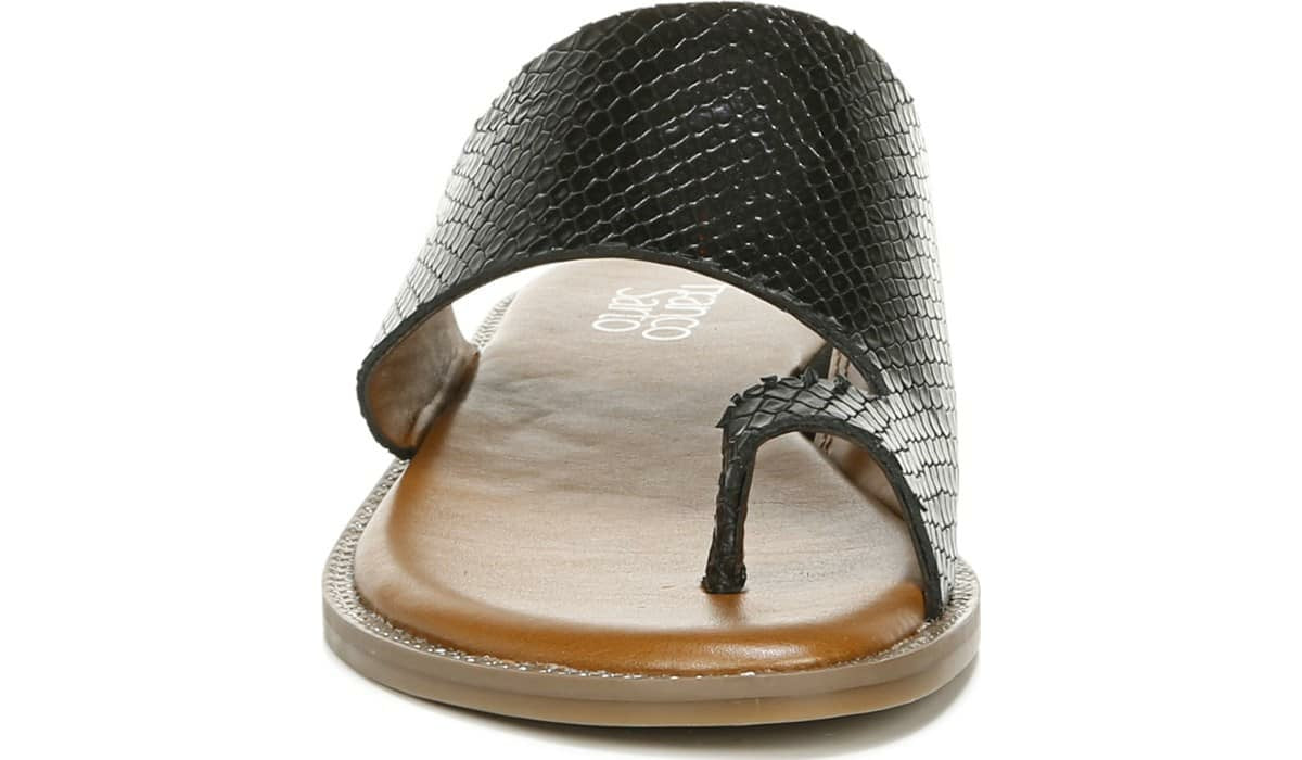 Franco Gem Sandal - Black Leather
