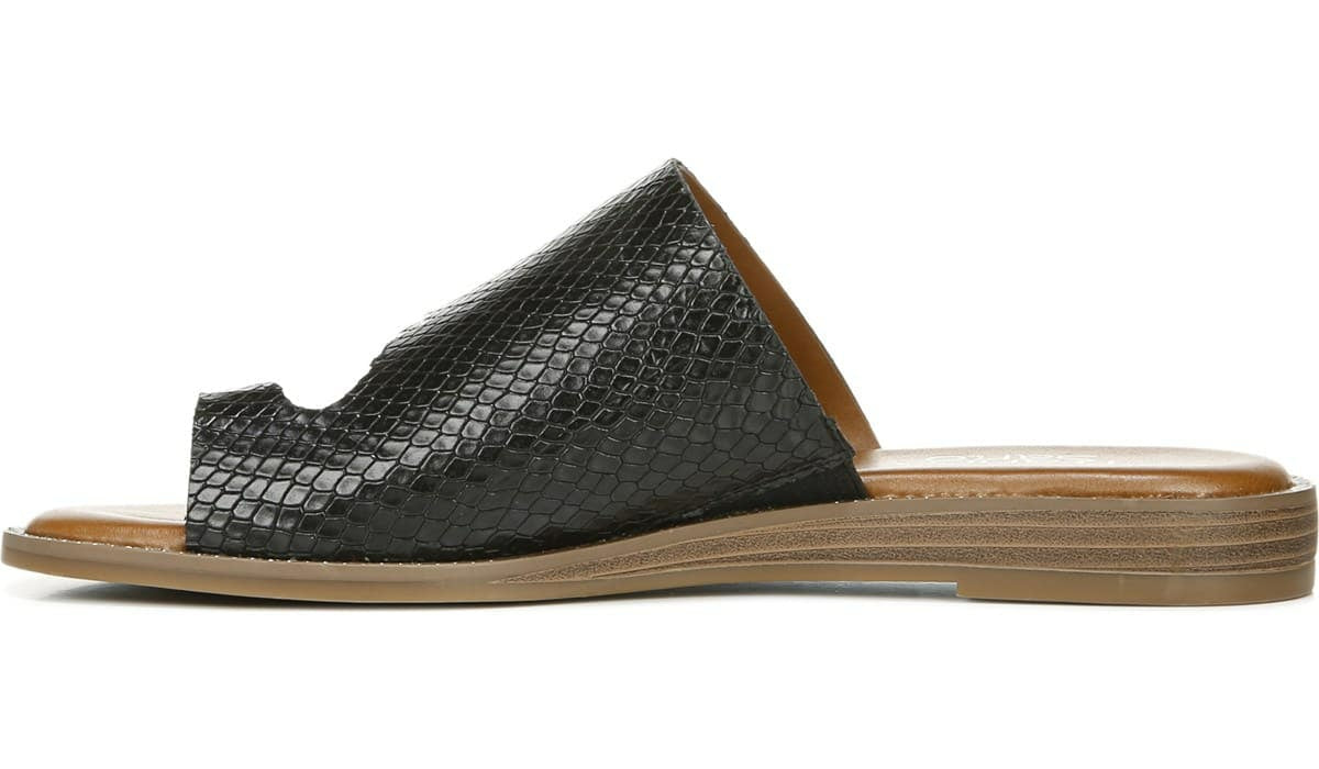 Franco Gem Sandal - Black Leather