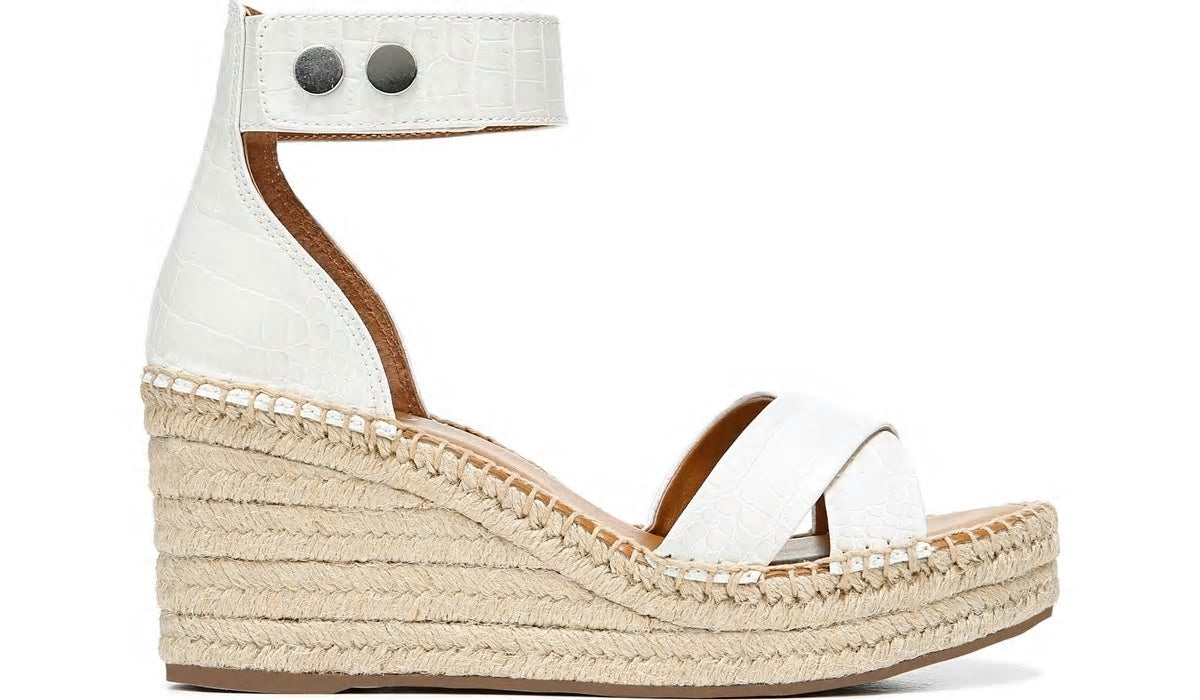 Franco Carlotta Espadrille Wedge Sandal - Putty