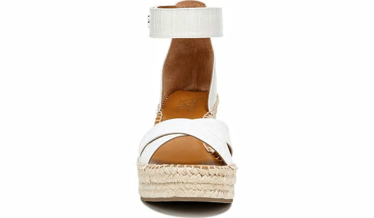 Franco Carlotta Espadrille Wedge Sandal - Putty