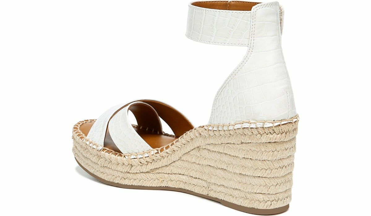Franco Carlotta Espadrille Wedge Sandal - Putty