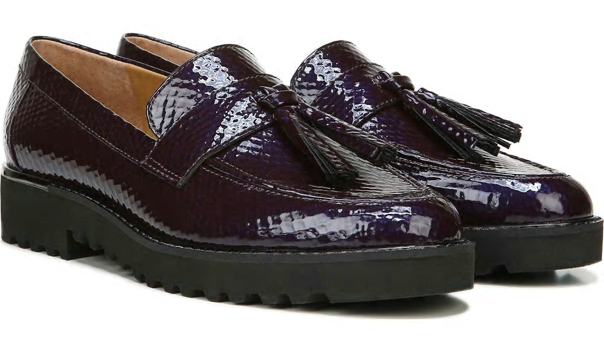 Franco Carolynn Loafer - Purple Faux Leather