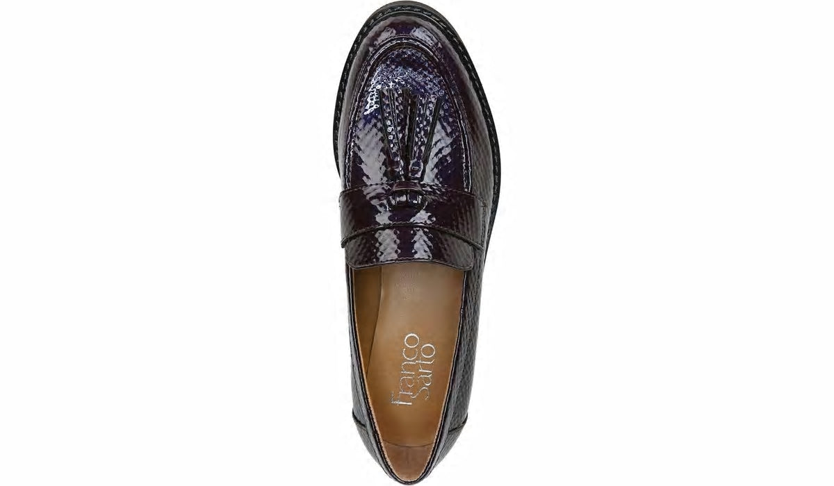Franco Carolynn Loafer - Purple Faux Leather