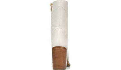 Franco Stevie Block Heel Boot - Putty Leather