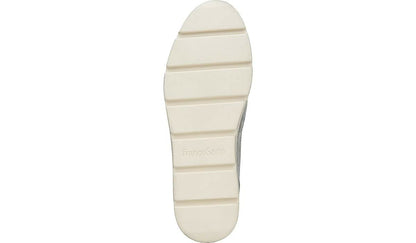 Franco Pryce Mid Top Sneaker - Silver Leather