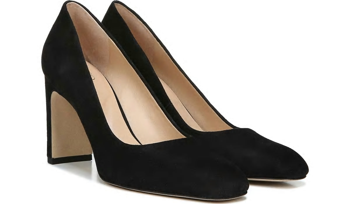 Franco Gianna Pump - Black Suede