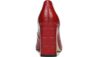 Franco Gianna Pump - Dark Red Leather