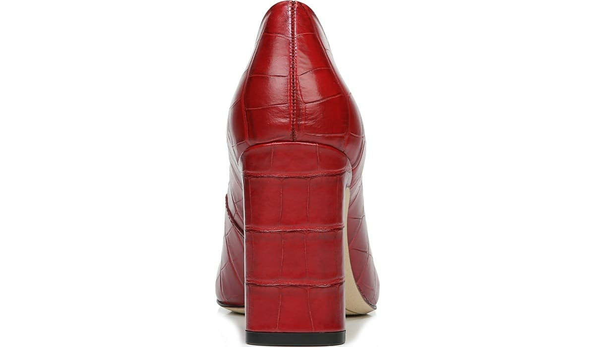 Franco Gianna Pump - Dark Red Leather