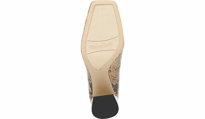 Franco Halo Mary Jane Pump - Beige Leather