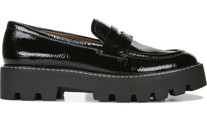 Franco Balin Platform Loafer - Black Patent