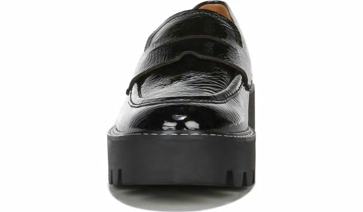 Franco Balin Platform Loafer - Black Patent