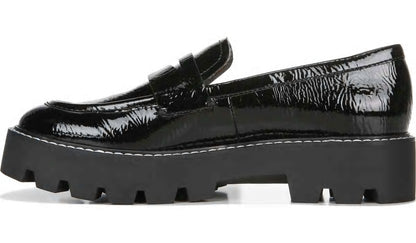 Franco Balin Platform Loafer - Black Patent