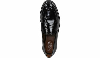 Franco Balin Platform Loafer - Black Patent