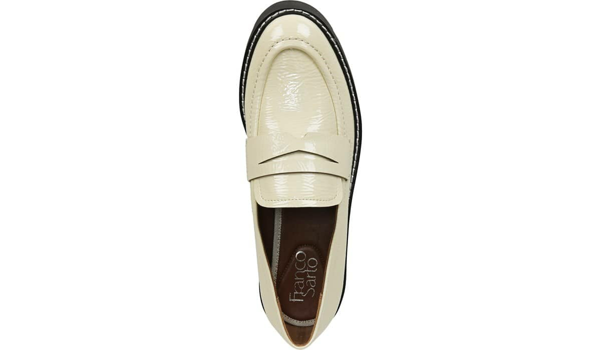 Franco Balin Platform Loafer - Putty Patent