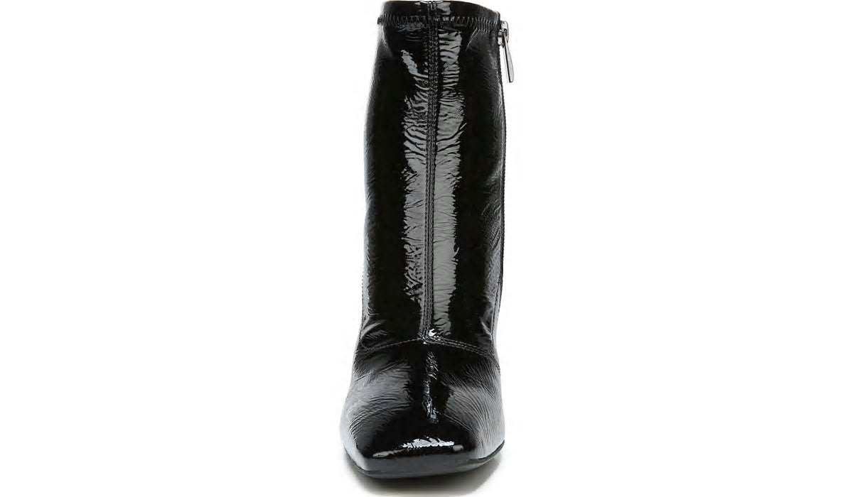 Franco Harmond Block Heel Bootie - Black Patent