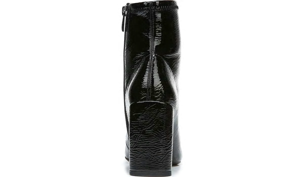 Franco Harmond Block Heel Bootie - Black Patent