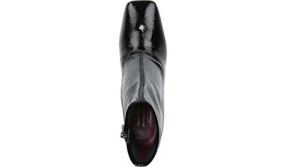 Franco Harmond Block Heel Bootie - Black Patent
