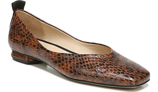 Franco Ailee Flat - Sienna Snake