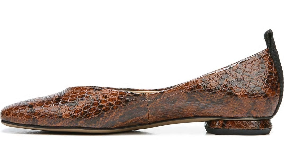 Franco Ailee Flat - Sienna Snake