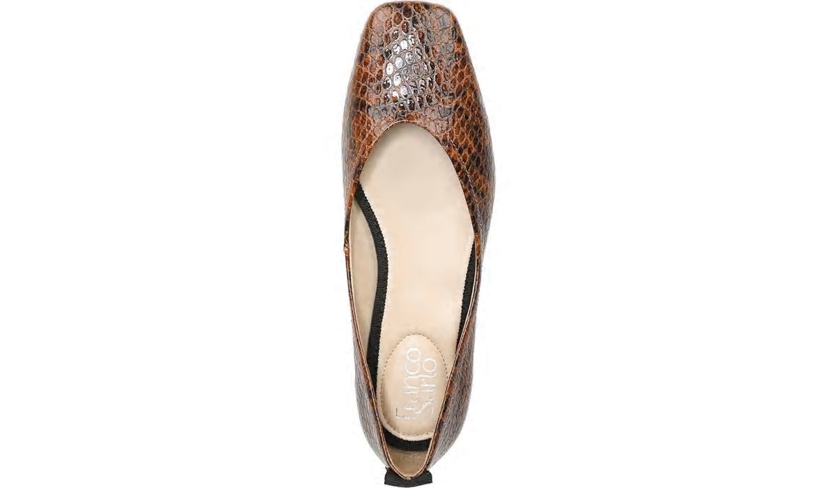 Franco Ailee Flat - Sienna Snake