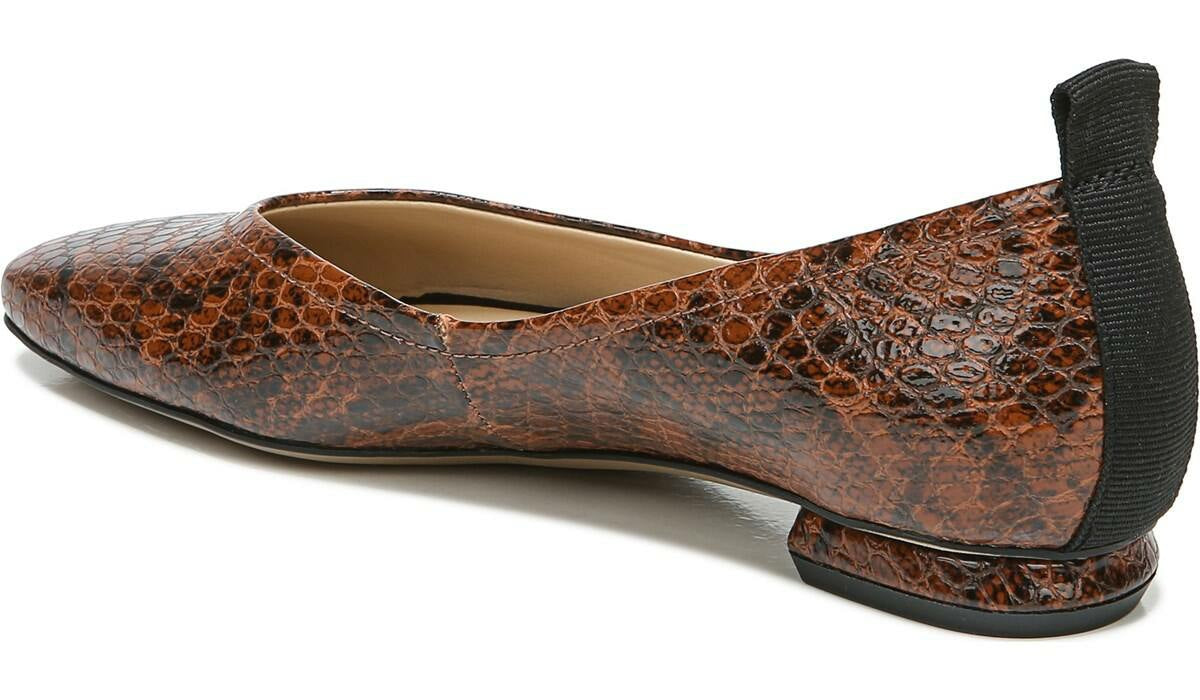Franco Ailee Flat - Sienna Snake