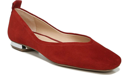 Franco Ailee Flat - Campari Suede