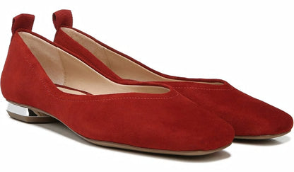Franco Ailee Flat - Campari Suede