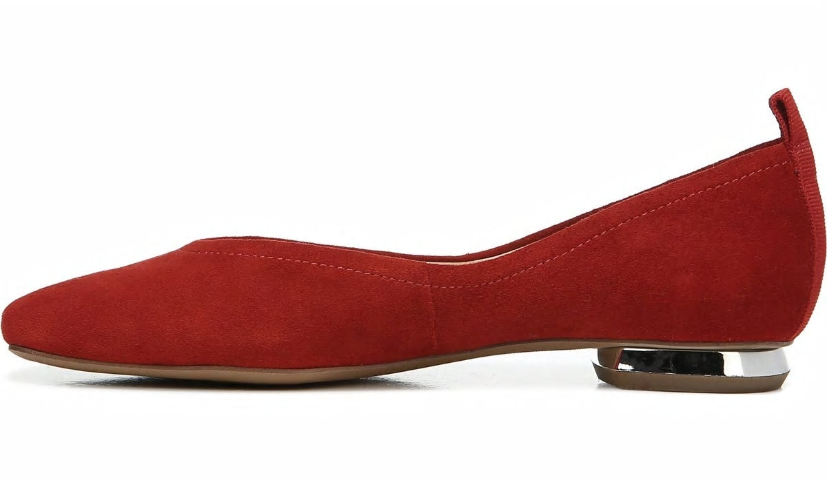 Franco Ailee Flat - Campari Suede