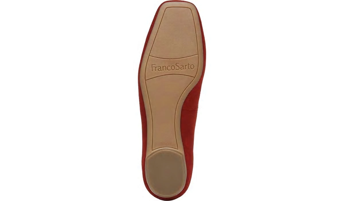 Franco Ailee Flat - Campari Suede