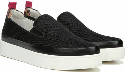 Franco Homer 4 Platform Slip On Sneaker - Black Mesh