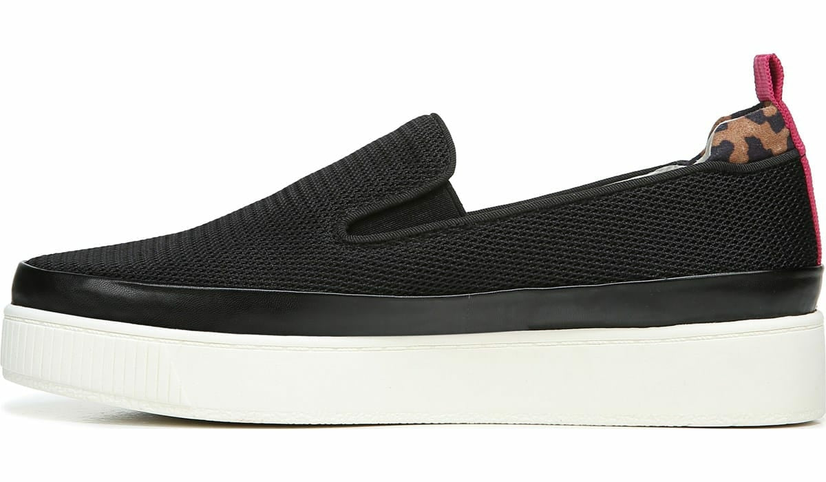 Franco Homer 4 Platform Slip On Sneaker - Black Mesh