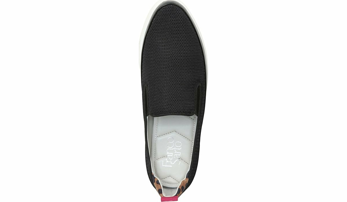 Franco Homer 4 Platform Slip On Sneaker - Black Mesh