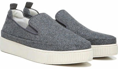Franco Homer 4 Platform Slip On Sneaker - Grey Fabric