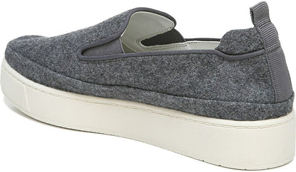 Franco Homer 4 Platform Slip On Sneaker - Grey Fabric