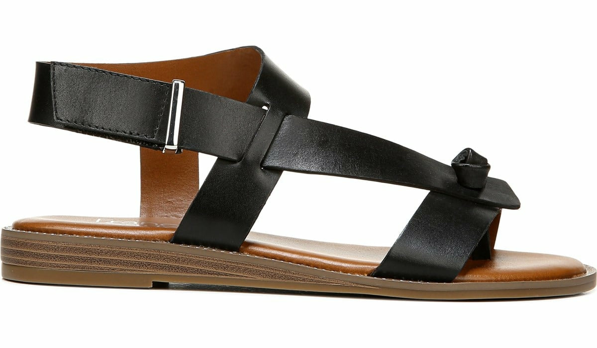 Franco Glenni Sandal - Black Leather
