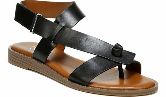 Franco Glenni Sandal - Black Leather