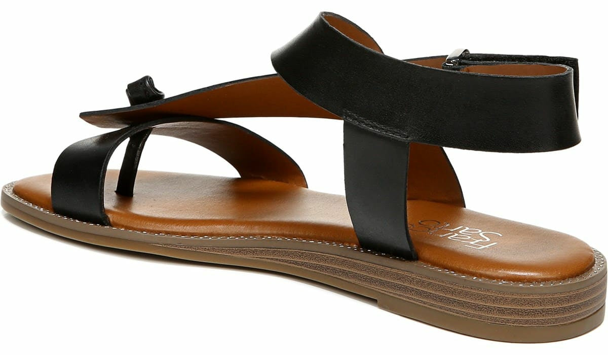Franco Glenni Sandal - Black Leather