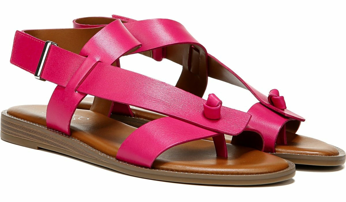Franco Glenni Sandal - Fuschia Leather