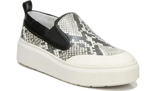 Franco Lazer Platform Slip On Sneaker - Roccia Faux Leather