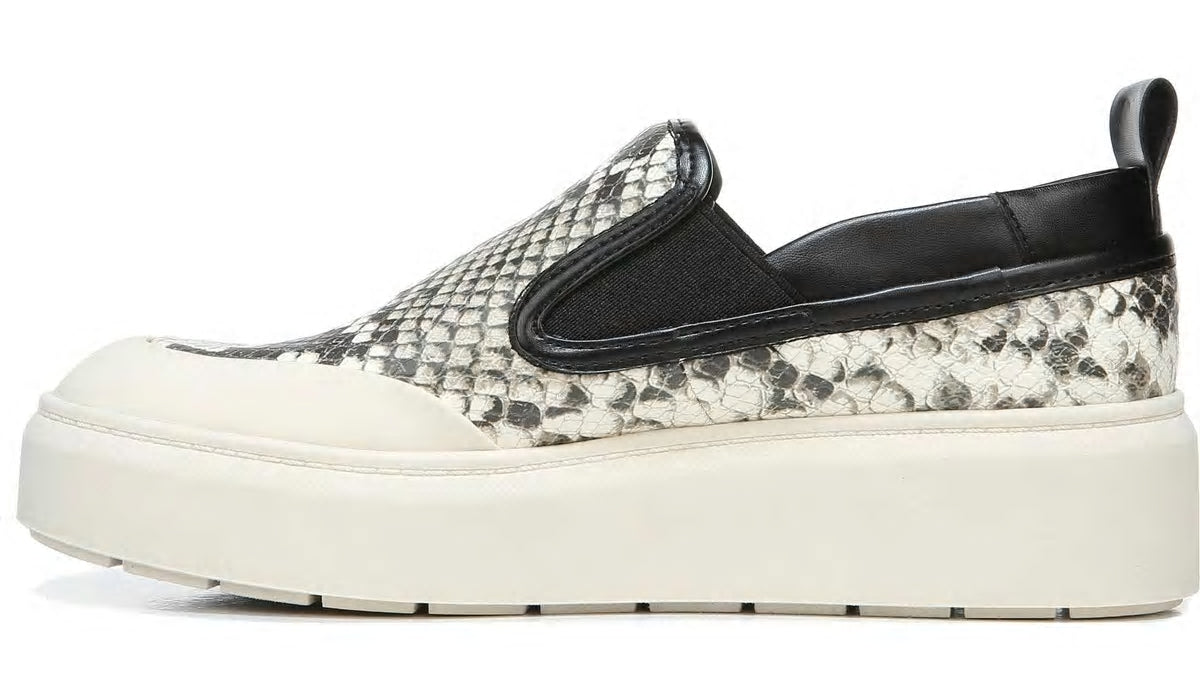 Franco Lazer Platform Slip On Sneaker - Roccia Faux Leather
