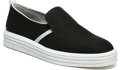 Franco Maldives Slip On Sneaker - Black Canvas