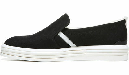 Franco Maldives Slip On Sneaker - Black Canvas